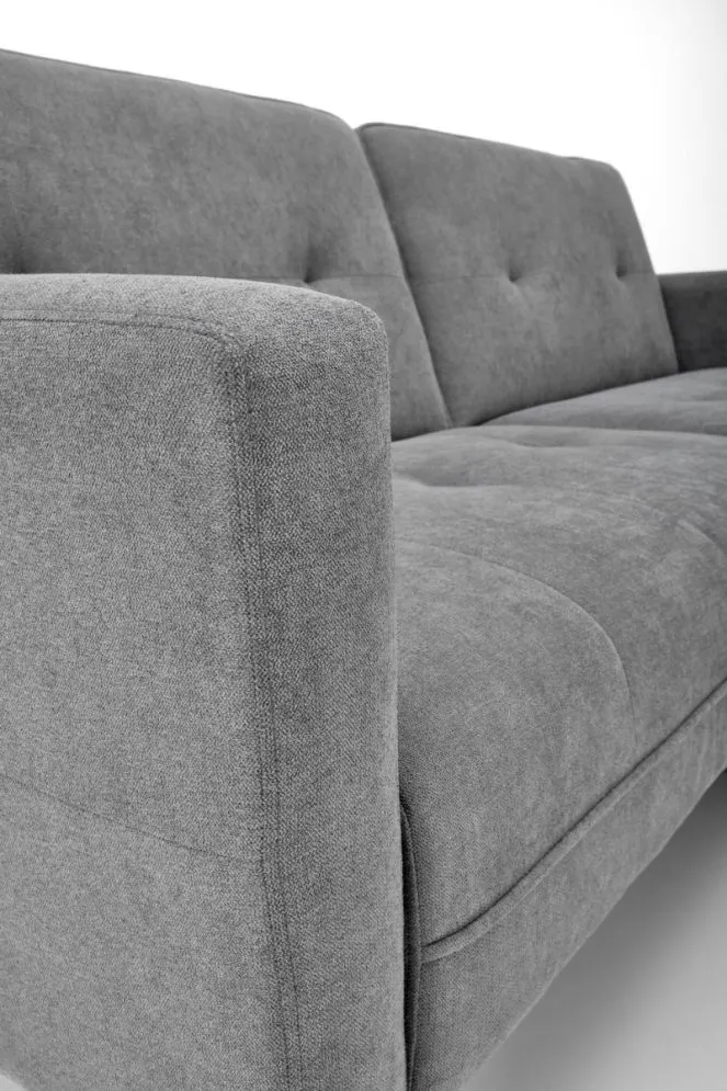 Sofa rozkładana CORNELIUS szara z podnóżkiem I sklep meblowy MIRAT.