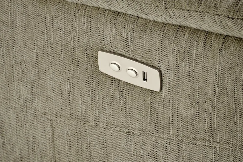 Fotel rozkładany JAMAL oliwkowy z gniazdem USB I sklep meblowy MIRAT.