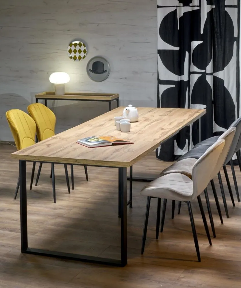 Krzesło tapicerowane K538 VELVET szare do jadalni I sklep meblowy MIRAT. styl GLAMOUR, LOFT