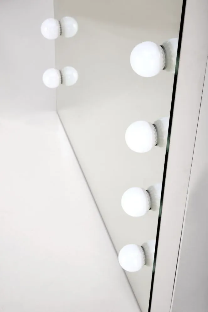 Eleganckie lustro stojące PEARL 87x170cm z oświetleniem LED I sklep meblowy MIRAT.