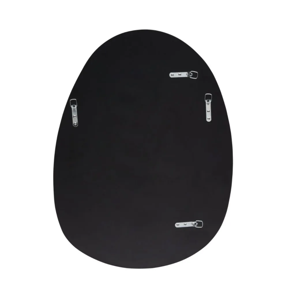Lustro dekoracyjne PLAZA 60x80cm srebrne ścienne I sklep meblowy MIRAT.