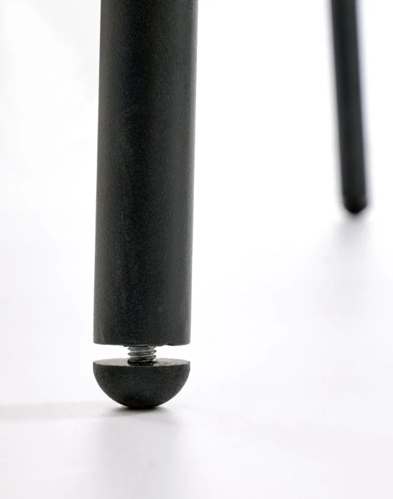 Krzesło tapicerowane K590 oliwkowe na metalowych nogach I sklep meblowy MIRAT.