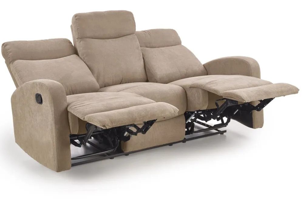Sofa OSLO 3S beżowa z funkcją rozkładania trzyosobowa I sklep meblowy MIRAT.