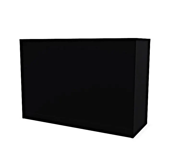 Szafka biurowa przesuwna EASY SPACE CABINET S 1.5-OH 120cm czarna zamykana I sklep meblowy MIRAT.