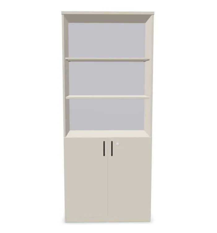 Regał biurowy EASY SPACE CABINET HO 5-OH 80cm kaszmirowy zamykany I sklep meblowy MIRAT.