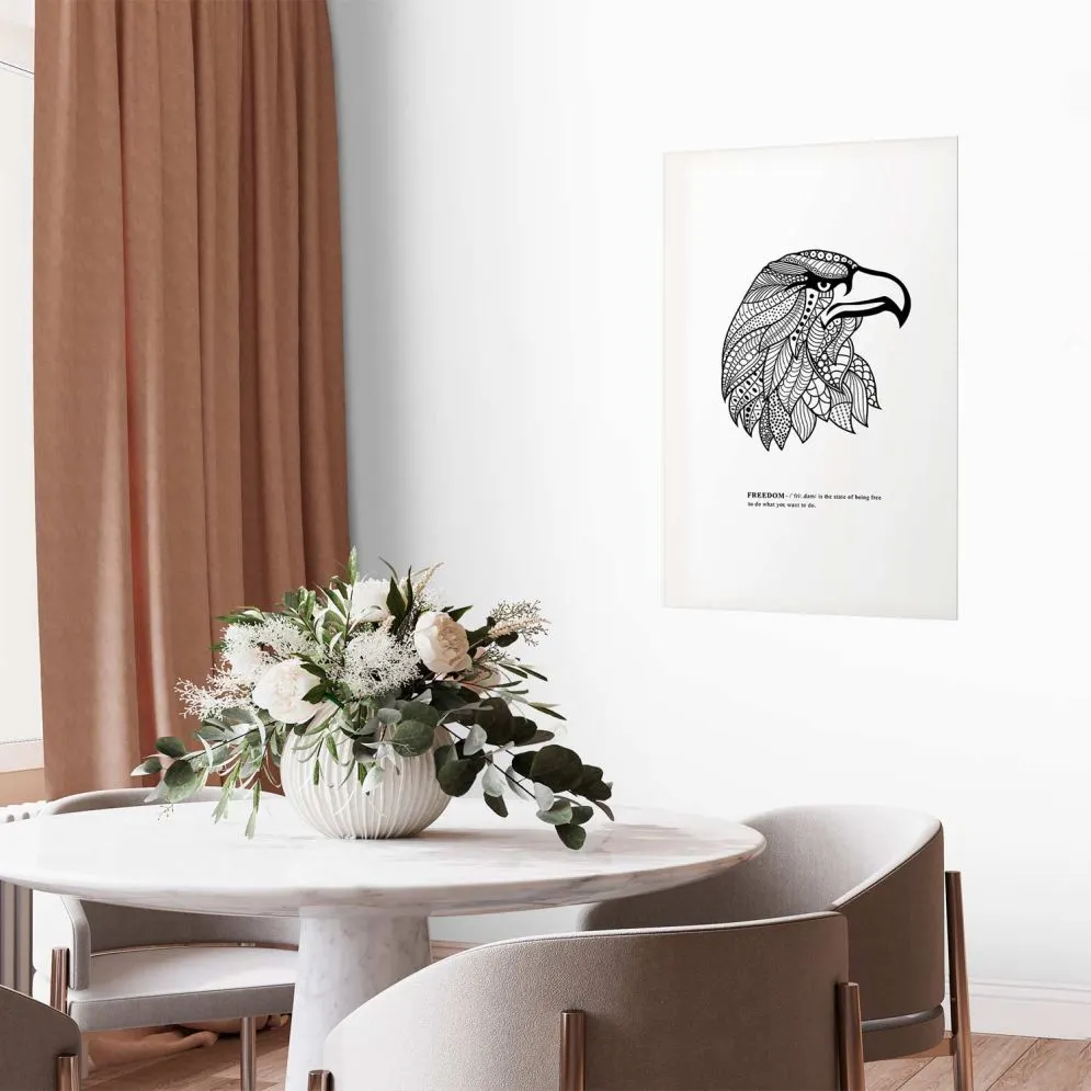 Plakat Orzeł wolności 29,7x42 cm bez ramy z marginesem | MIRAT.