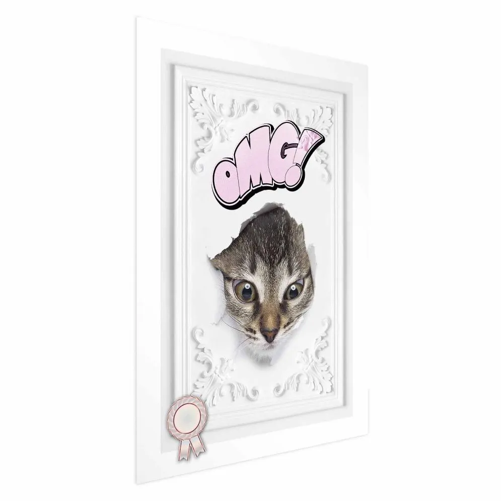 Plakat OMG 60x90 cm bez ramy bez marginesu | MIRAT.