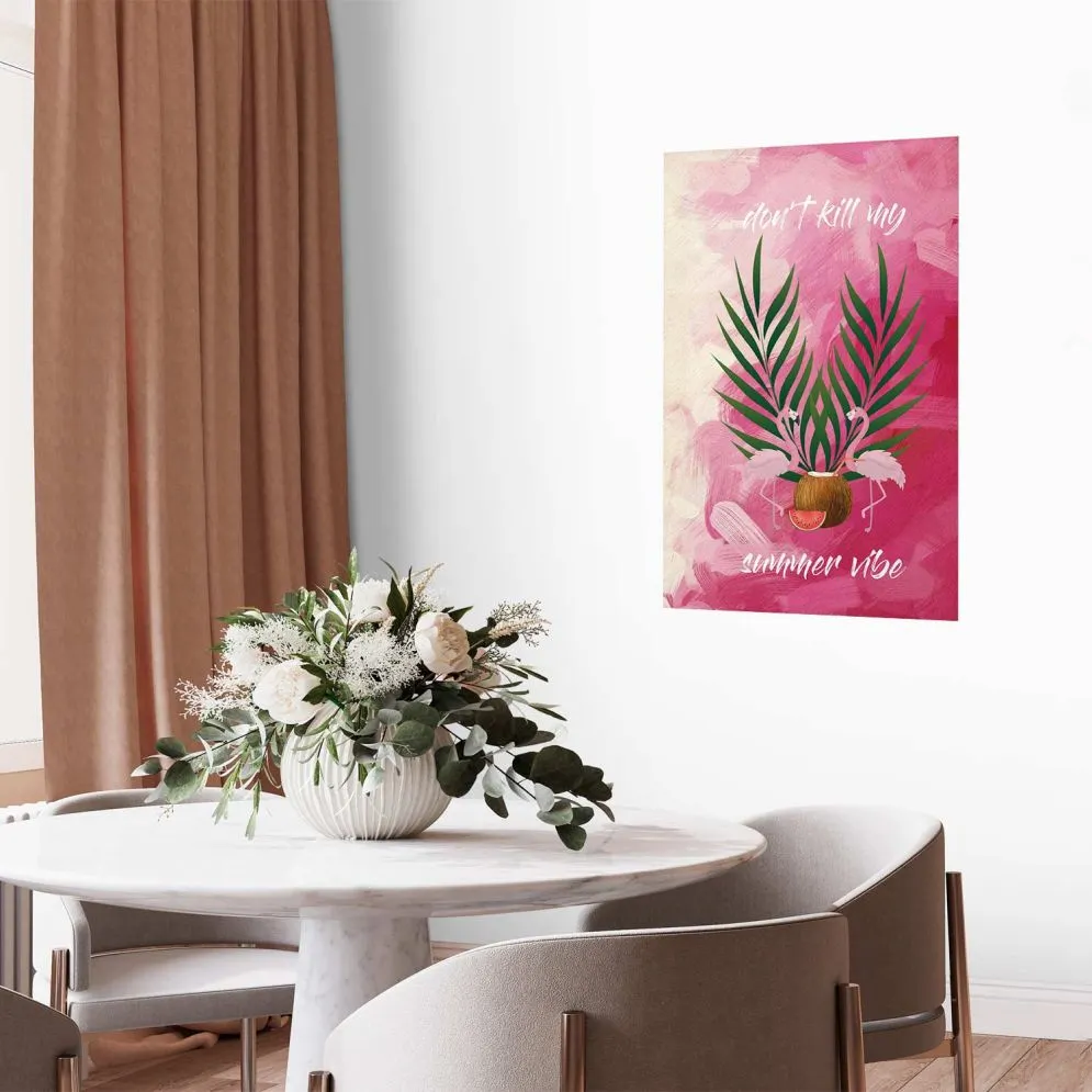Plakat Summer Vibe 60x90 cm bez ramy bez marginesu | MIRAT.