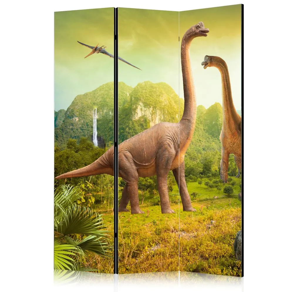 Parawan dwustronny Dla dzieci 135x172 cm 3-częściowy wielokolorowy | MIRAT.