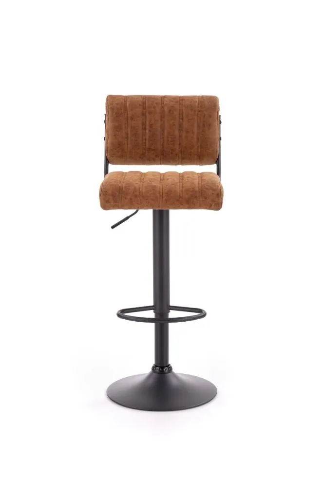 Hoker H-88 brązowy na jednej nodze z okrągłą podstawą | MIRAT. w stylu LOFT, VINTAGE kolekcja