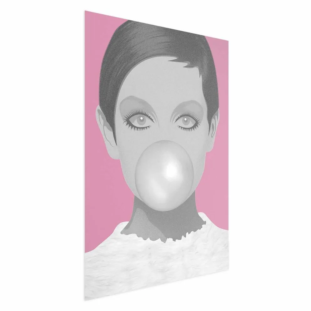 Plakat Guma balonowa 21x30 cm bez ramy bez marginesu | MIRAT.