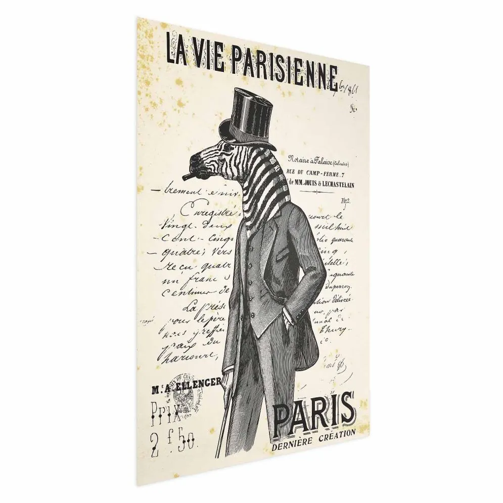 Plakat La Vie Parisienne 40x60 cm bez ramy bez marginesu | MIRAT.