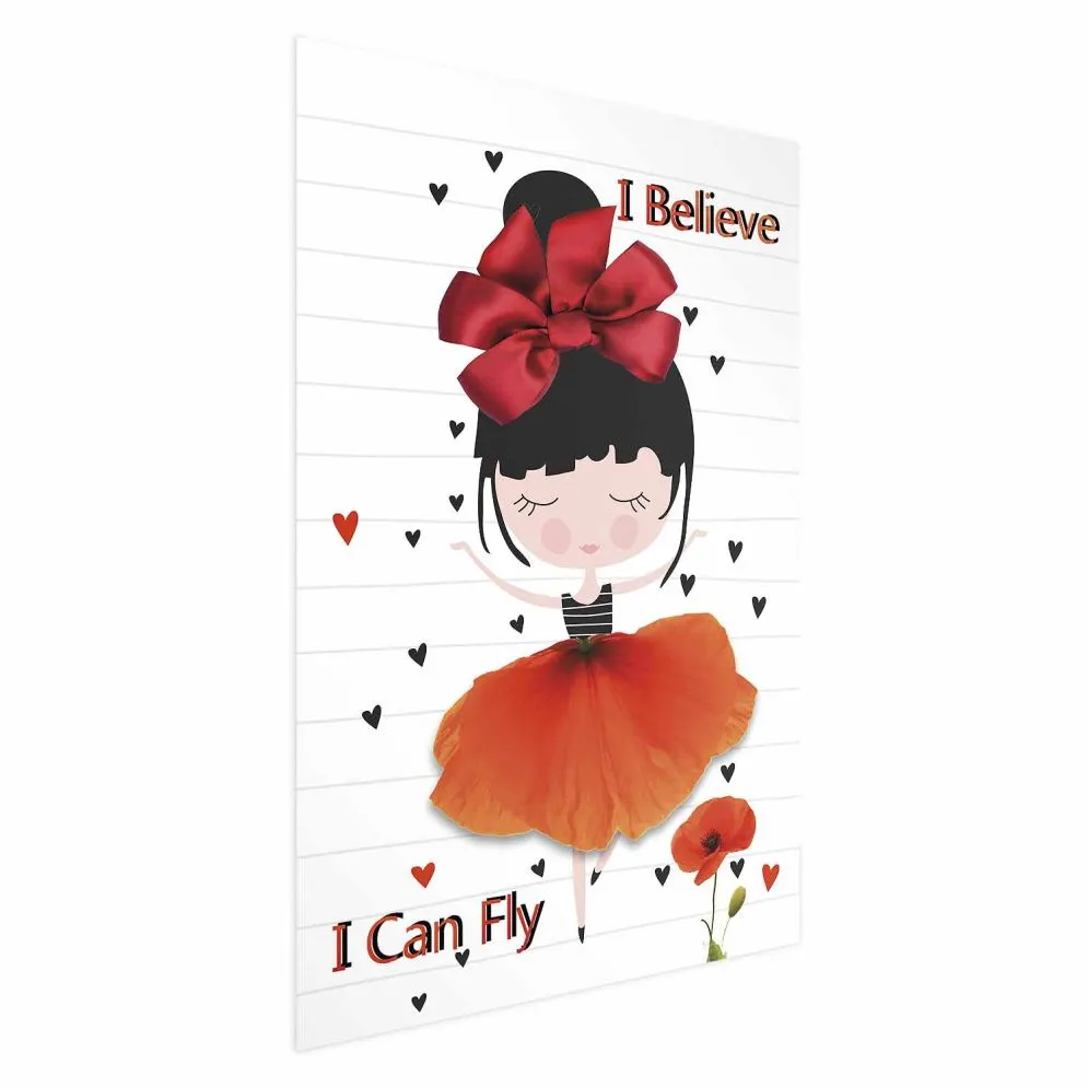 Plakat Fly 60x90 cm bez ramy bez marginesu | MIRAT.