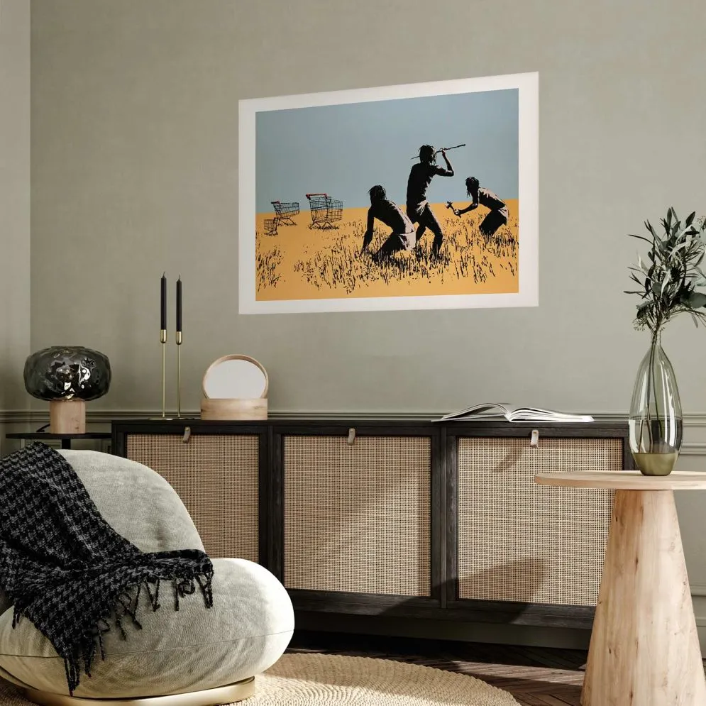 Plakat Łowcy promocji 90x60 cm bez ramy z marginesem | MIRAT.