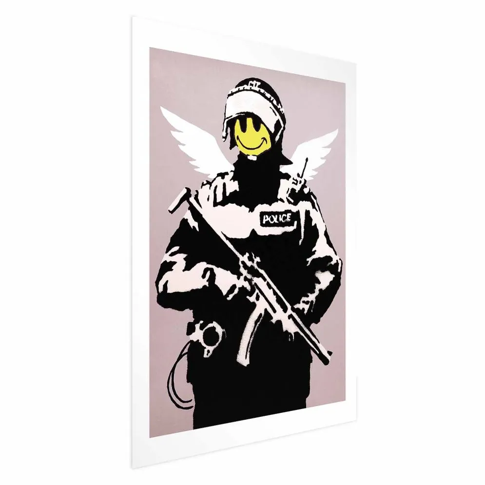 Plakat Policjant 40x60 cm bez ramy z marginesem | MIRAT.
