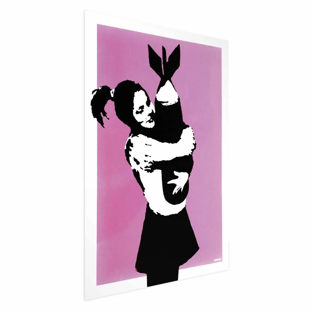 Plakat Bombowy uścisk 60x90 cm bez ramy bez marginesu | MIRAT.