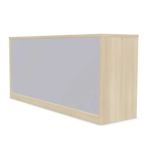 Szafka biurowa przesuwna EASY SPACE CABINET S 1.5-OH 160cm akacjowa zamykana I sklep meblowy MIRAT.