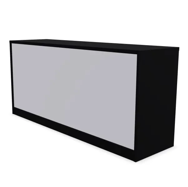 Szafka biurowa przesuwna EASY SPACE CABINET S 1.5-OH 160cm czarna zamykana I sklep meblowy MIRAT.