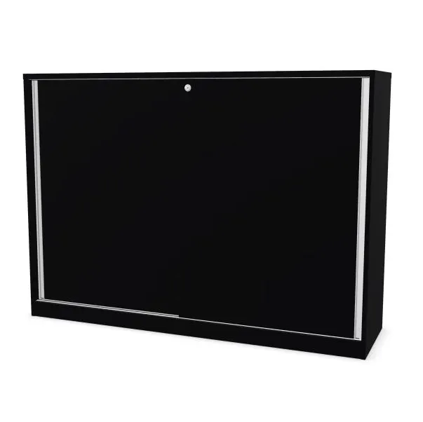Szafka biurowa przesuwna EASY SPACE CABINET S 3-OH 160cm czarna zamykana I sklep meblowy MIRAT.