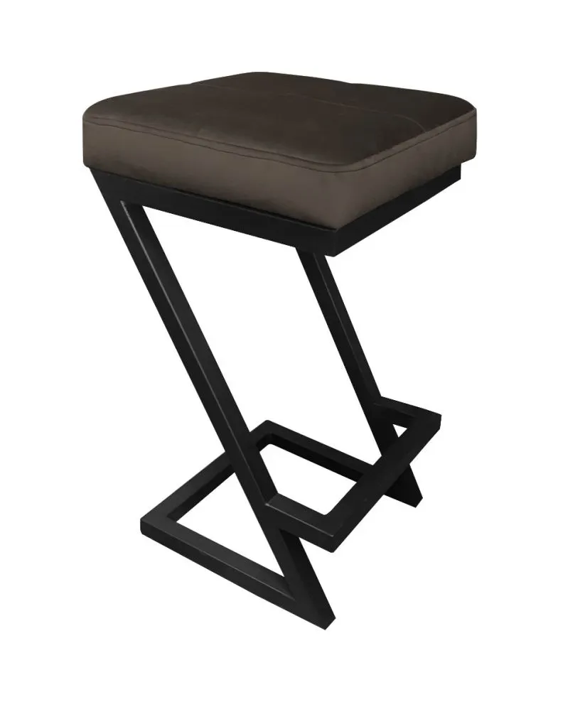 Hoker ZAZU VELVET brązowy do salonu | MIRAT. w stylu LOFT kolekcja
