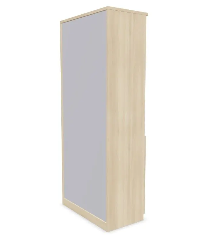 Regał biurowy EASY SPACE CABINET HO 5-OH 80cm akacjowy zamykany I sklep meblowy MIRAT.