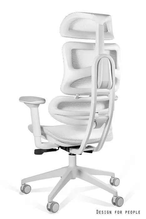 Fotel biurowy ERGOTECH biały ergonomiczny nowoczesny | MIRAT. w stylu kolekcja