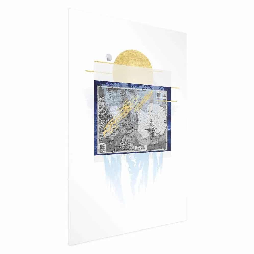 Plakat Antarktyda 21x30cm bez ramy bez marginesu | MIRAT. kolekcja k-C-0091-ao-a