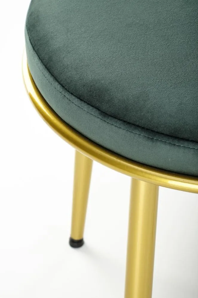 Krzesło K517 VELVET zielone w stylu glamour I sklep meblowy MIRAT. styl GLAMOUR
