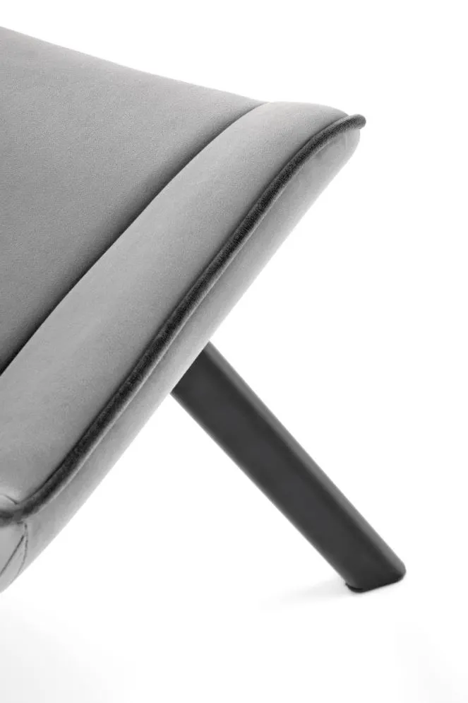 Krzesło K520 VELVET szare I sklep meblowy MIRAT. styl LOFT