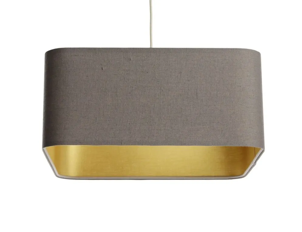 Lampa wisząca KWADRO LEN 002-40w20 beżowa/złota nowoczesna I sklep meblowy MIRAT.