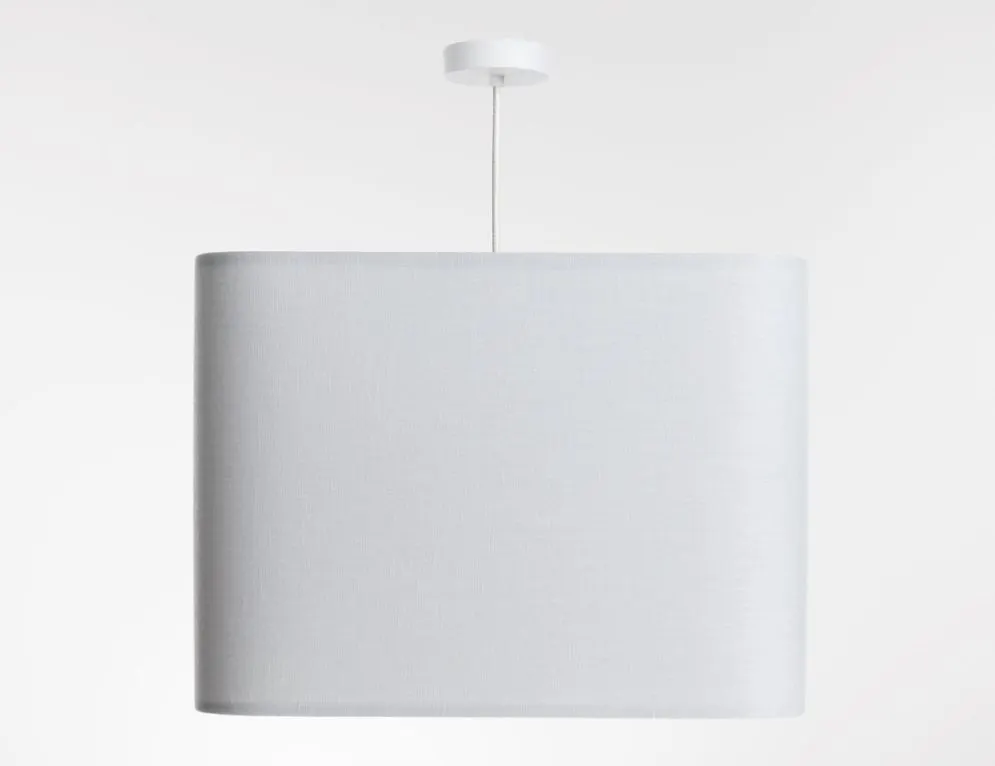 Lampa wisząca KWADRO LEN 008-40w25 biała kwadratowa I sklep meblowy MIRAT.