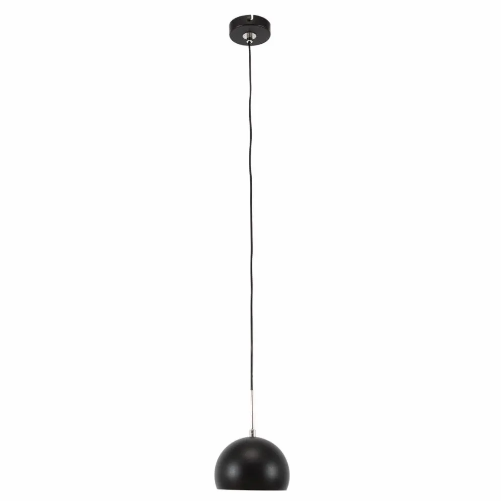 Lampa wisząca CANONUS I czarna z metalowym kloszem I sklep meblowy MIRAT.