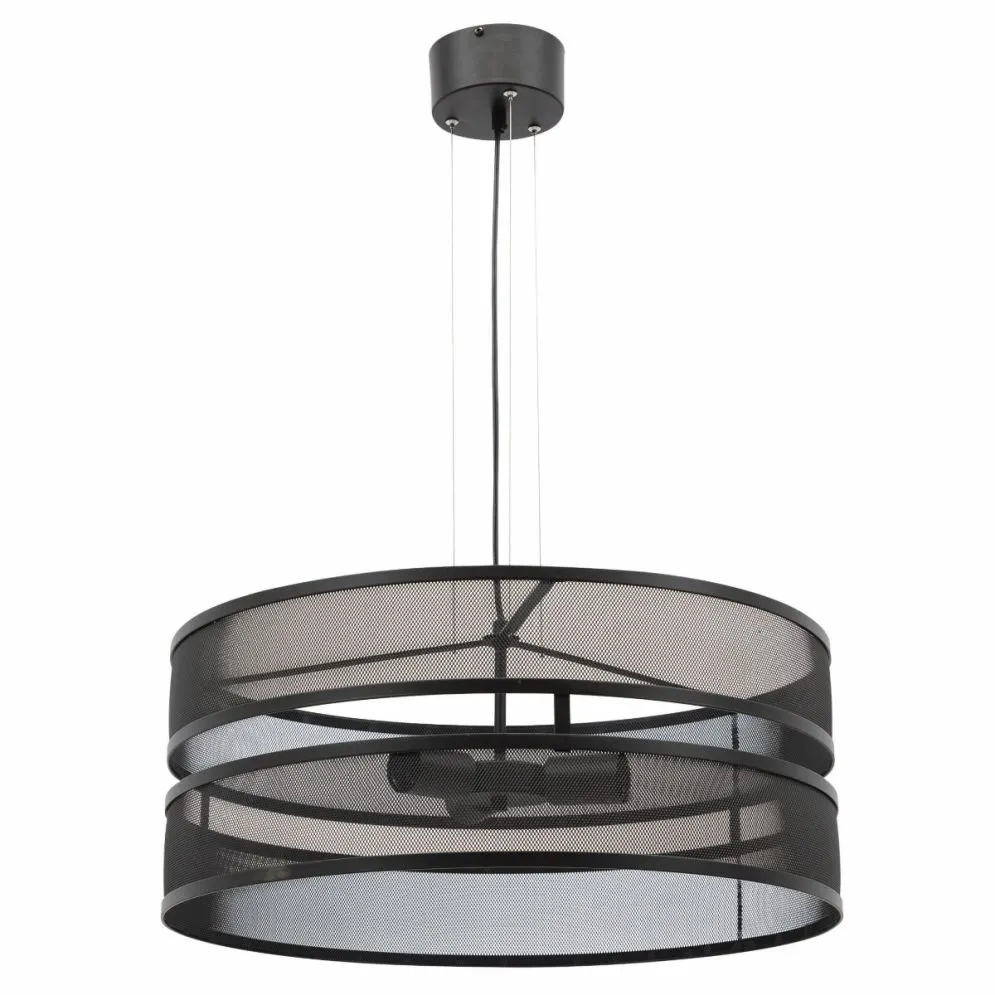 Lampa wisząca ORABELA I czarna w kształcie walca I sklep meblowy MIRAT.