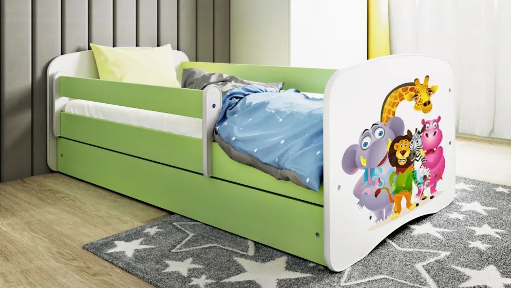 Łóżko dziecięce BABY DREAMS zoo 180 polskiej produkcji | MIRAT.  kolekcja BABY DREAMS