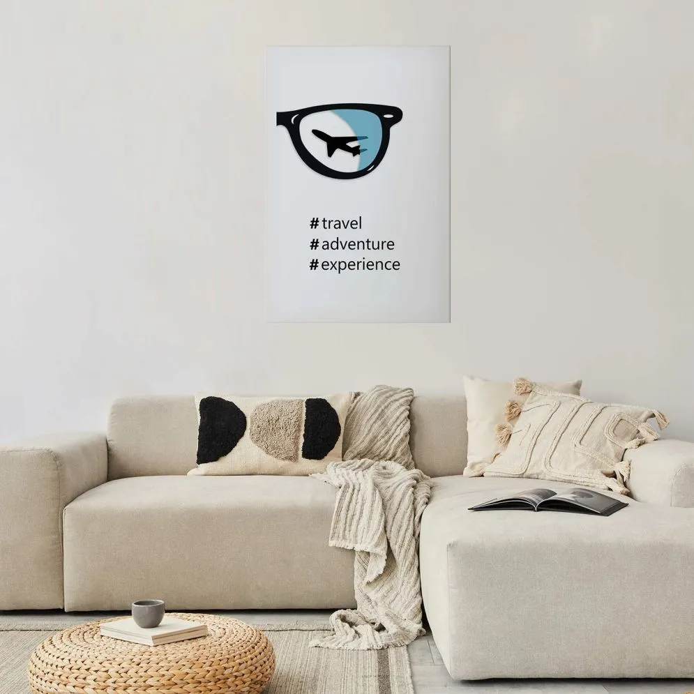 Plakat Nowe doświadczenia 60x90 cm bez ramy z marginesem | MIRAT.