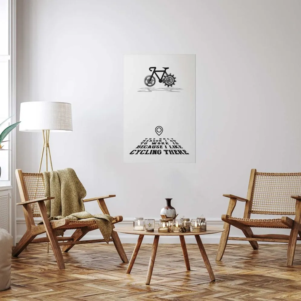 Plakat Cycling 21x30 cm bez ramy bez marginesu | MIRAT.