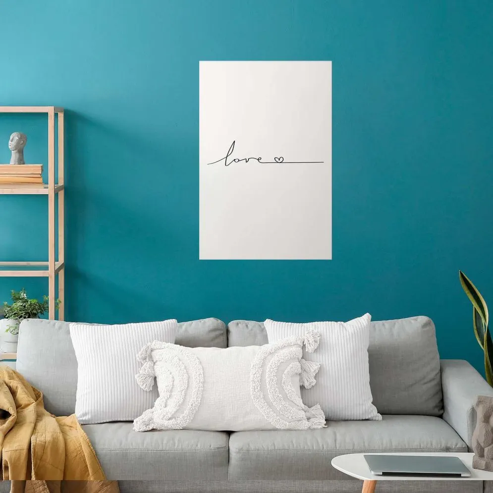 Plakat Miłość wszędzie 40x60 cm bez ramy z marginesem | MIRAT.
