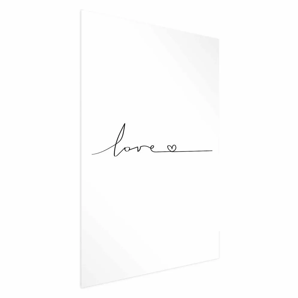 Plakat Miłość wszędzie 40x60 cm bez ramy z marginesem | MIRAT.