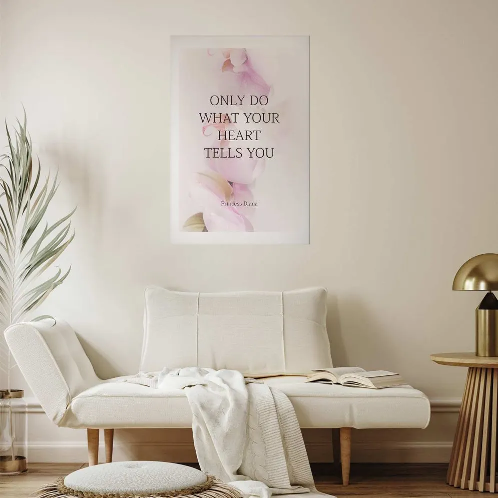Plakat Heart 60x90 cm bez ramy z marginesem | MIRAT.