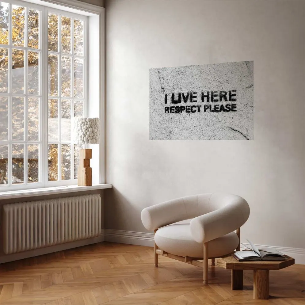Plakat Respect 42x29,7 cm bez ramy bez marginesu | MIRAT.