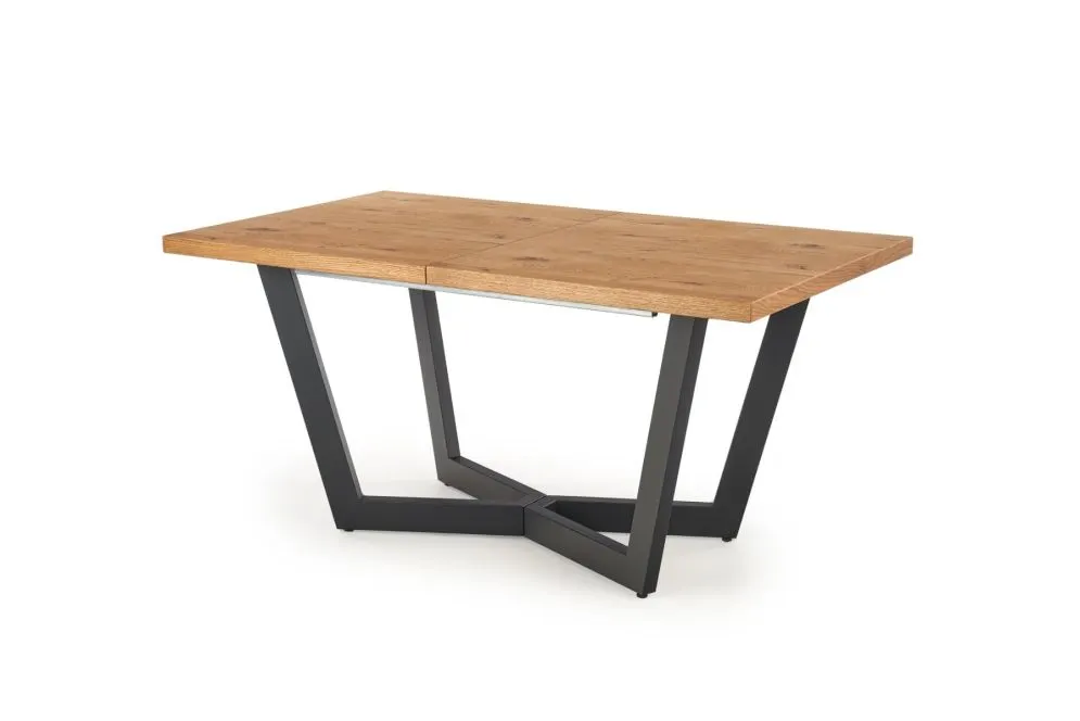 Stół rozkładany MASSIVE 160(250)x90 dąb do jadalni | MIRAT. styl LOFT