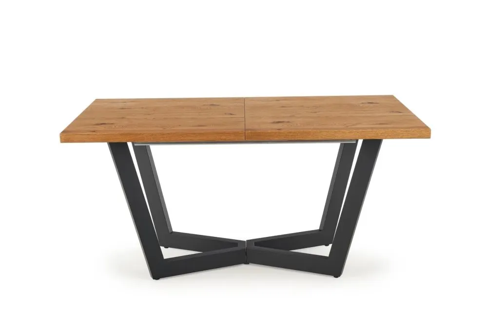 Stół rozkładany MASSIVE 160(250)x90 dąb do jadalni | MIRAT. styl LOFT
