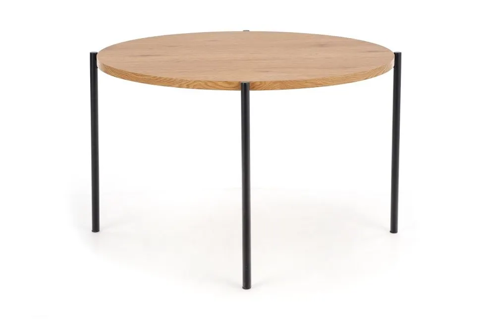 Okrągły stół MORGAN 120x120 dla 6 osób | MIRAT. w stylu LOFT kolekcja