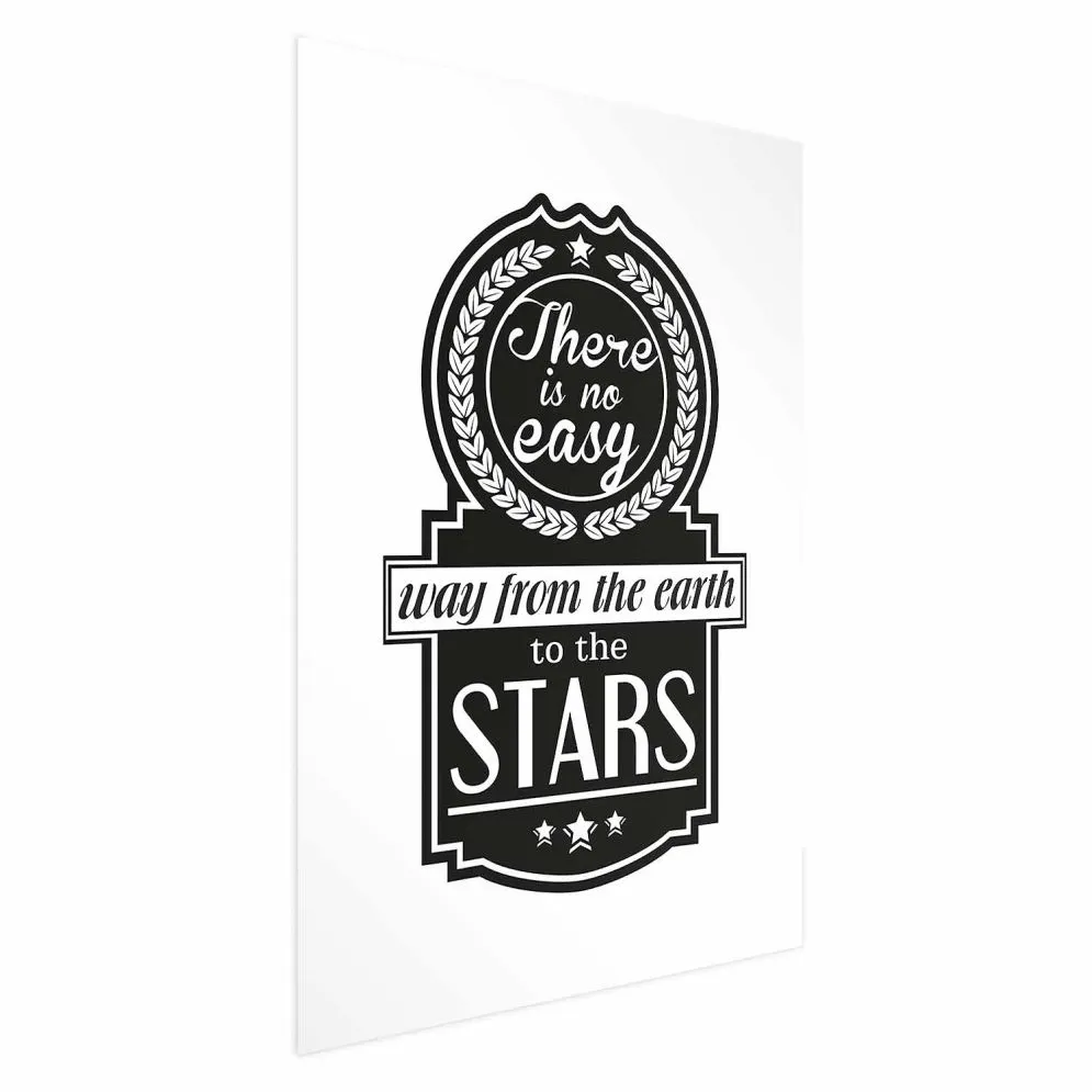 Plakat Big lesson 40x60 cm bez ramy z marginesem | MIRAT.