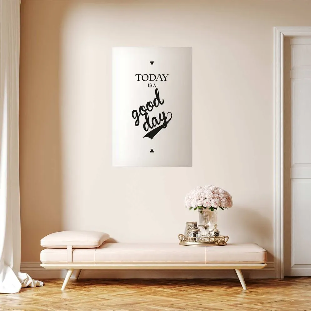 Plakat Today 40x60 cm bez ramy z marginesem | MIRAT.