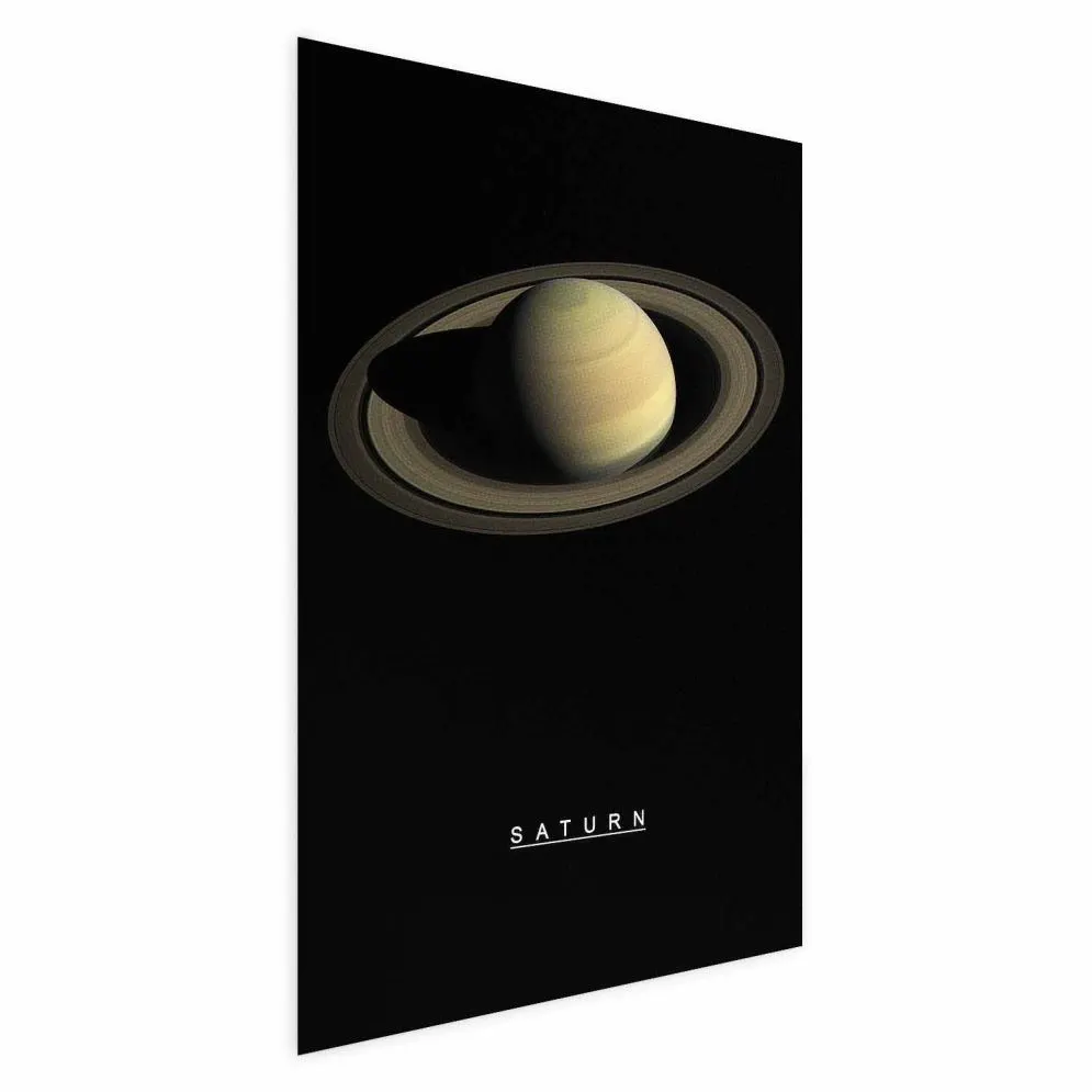 Plakat Saturn 29,7x42 cm bez ramy z marginesem | MIRAT.