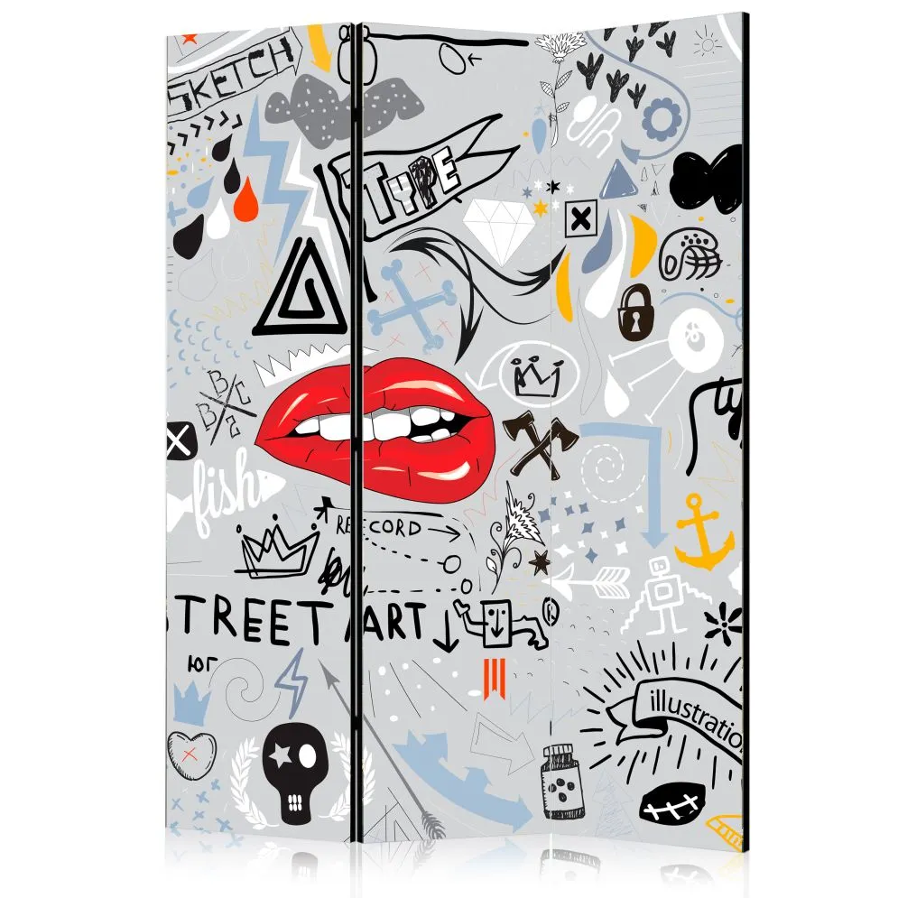 Parawan akustyczny Dla dzieci 135x172 cm 3-częściowy szary | MIRAT.
