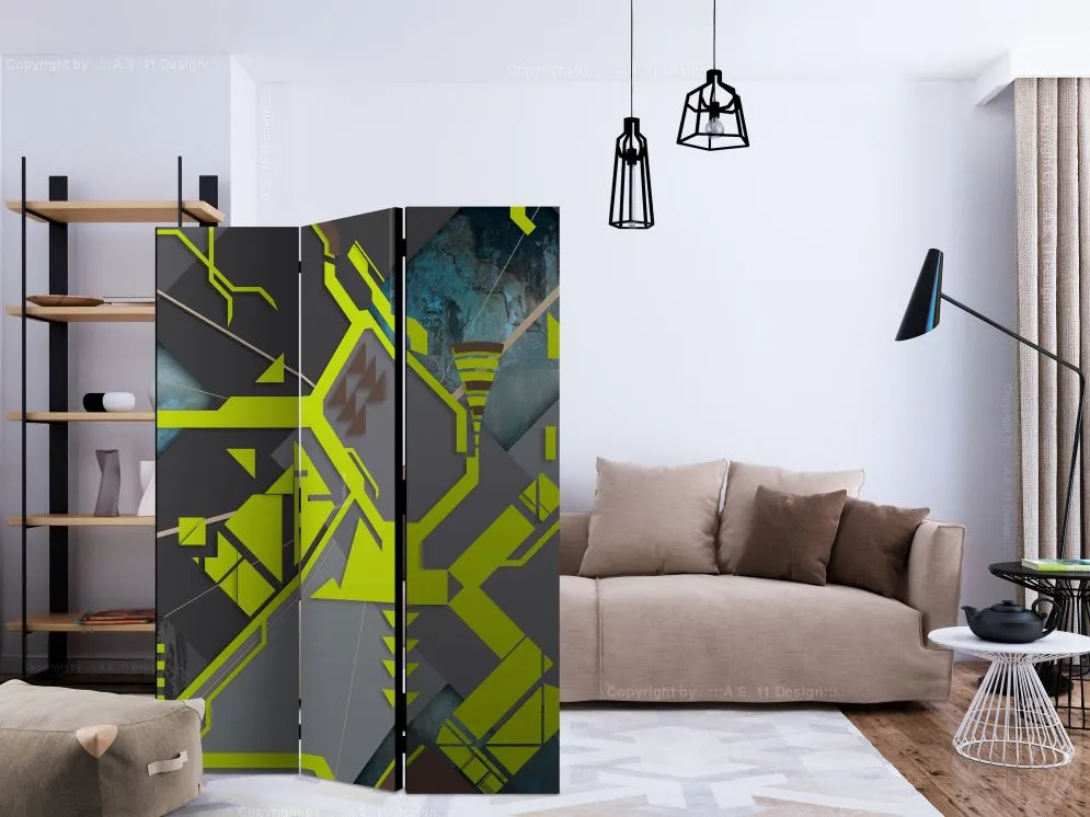 Parawan akustyczny Dla dzieci 135x172 cm 3-częściowy szary | MIRAT.