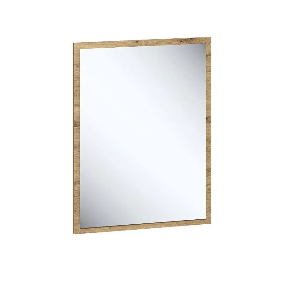 Lustro wiszące NIKOLA 65x50 dąb artisan do przedpokoju I sklep meblowy MIRAT.  kolekcja NIKOLA