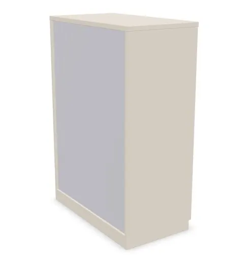 Komoda biurowa EASY SPACE CABINET H-D2 3-OH 80cm kaszmirowa zamykana I sklep meblowy MIRAT.